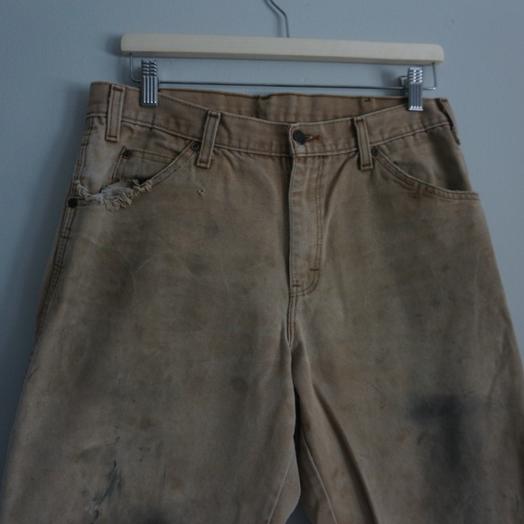 Distressed Dickies Carpenter Pants - Picture 2 of 3